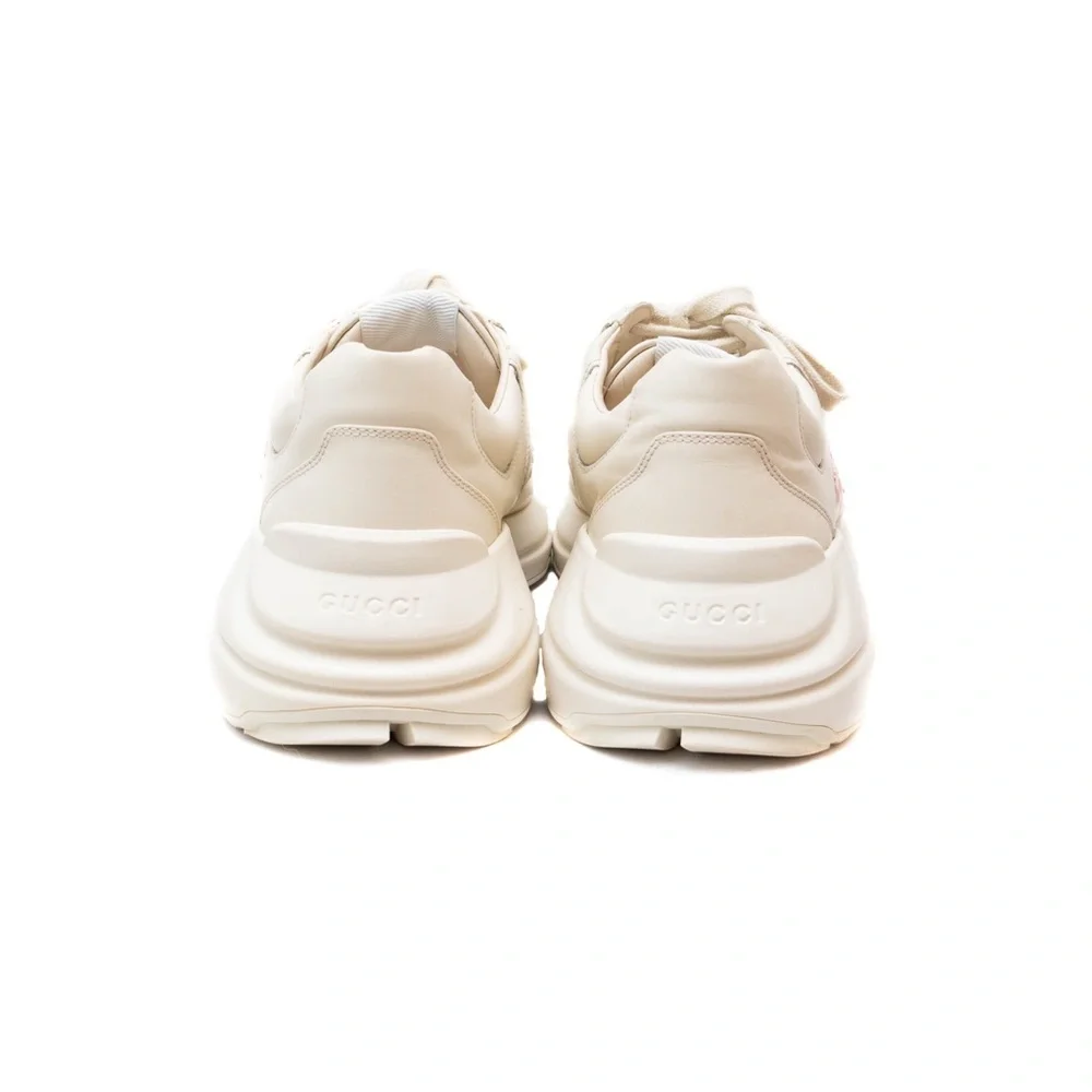 Gucci Rhyton Interlocking Disk Leather Sneakers Women’s Sz 6 Gucci Size 8.5US‎